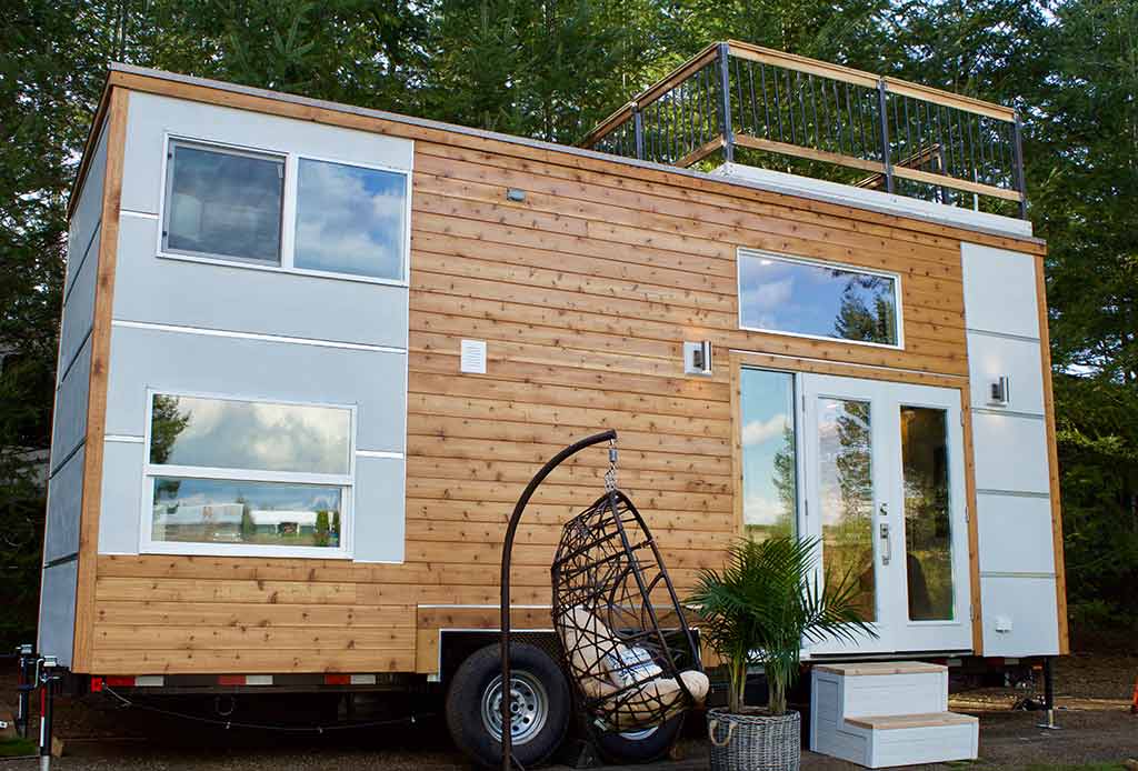 The Live/Work Tiny Home by Tiny Heirloom - Tiny Living Central